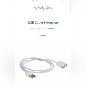 “The Magic Feline Fountain” USB Extension Cable